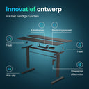 Flowsense Zit Sta Bureau  - 140 x 60 cm